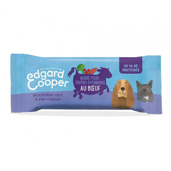 Barre Protéinée Naturelle Chien 25g Boeuf frais