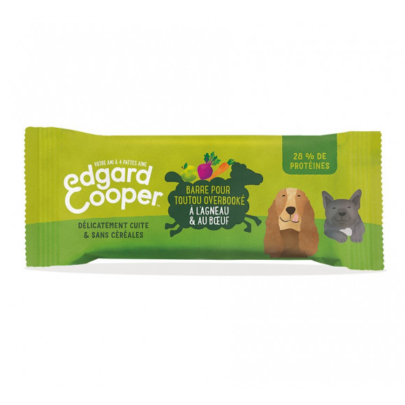 Barre Protéinée Naturelle Chien 25g Agneau/Boeuf frais