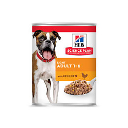 Aliment chien Canine Adult Light boîte 370g