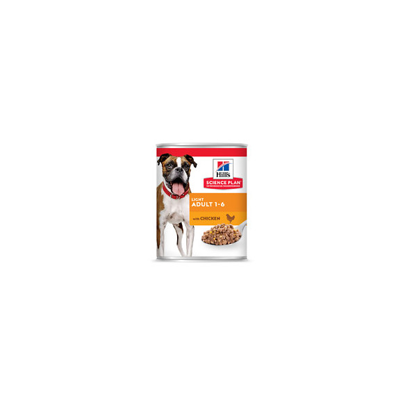 Aliment chien Canine Adult Light boîte 370g