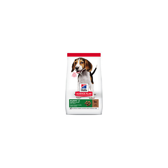 Aliment chien Canine Puppy Medium Agneau Riz 12kg