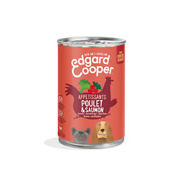 Boite Naturelle Chien Senior 400g Poulet/Saumon frais