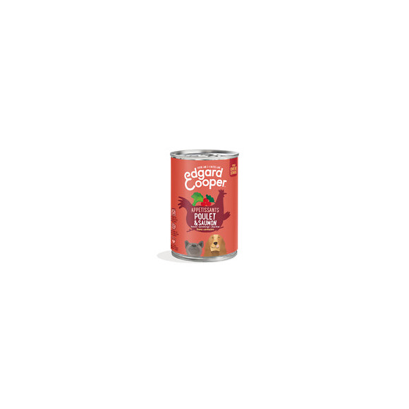 Boite Naturelle Chien Senior 400g Poulet/Saumon frais