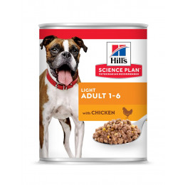 Aliment chien Canine Adult Light boîte 370g