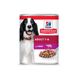 Aliment chien Canine Adult Boeuf boîte 370g