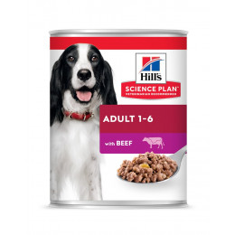 Aliment chien Canine Adult Boeuf boîte 370g