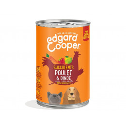 Boite Naturelle Chien 400g Poulet/Dinde frais