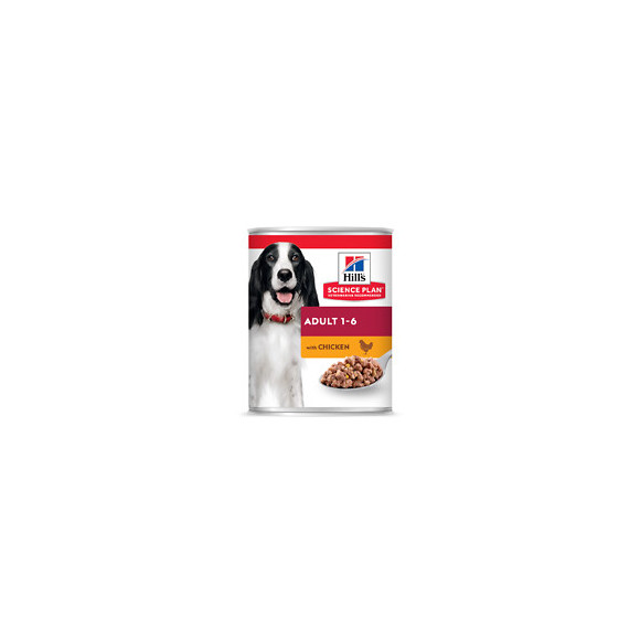 Aliment chien Canine Adult Poulet boîte 370g