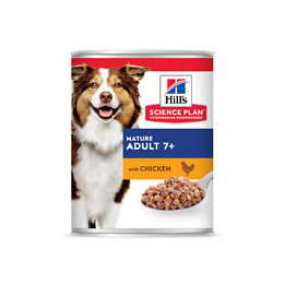 Aliment chien Canine Mature Poulet boîte 370g