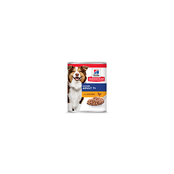 Aliment chien Canine Mature Poulet boîte 370g
