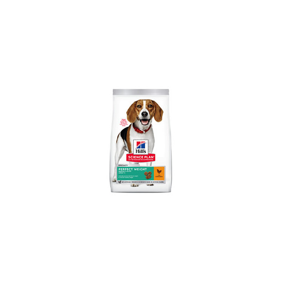Aliment chien Canine Adult Perfect Weight Medium Poulet 2kg
