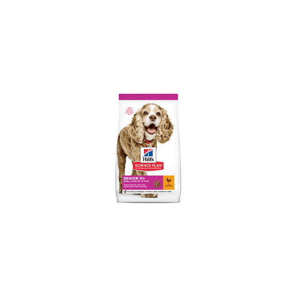 Aliment chien Canine Senior11+ Small&Mini Poulet 1.5kg