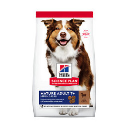 Aliment chien Canine Mat7+ Medium Agneau Riz 12kg