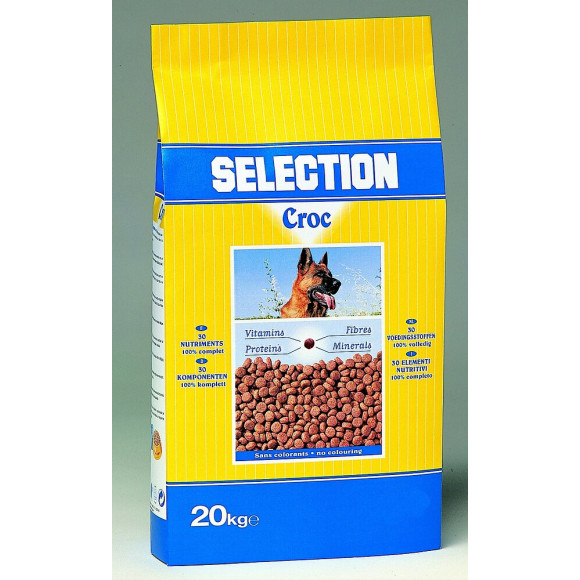 Croquettes chien SELECTION CROC 20kg