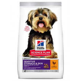 Aliment chien Canine Adult sensitive Small&Mini 1.5kg