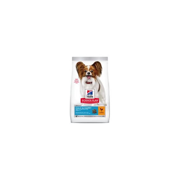 Aliment chien Canine Adult Small&Mini Calm&Happy 1.5kg