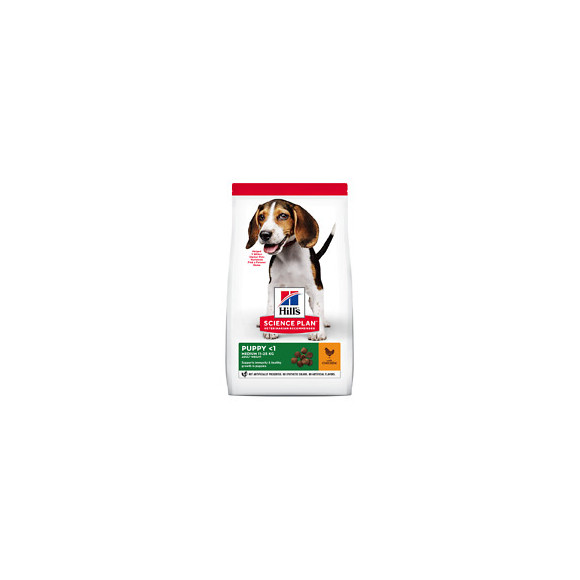 Aliment chien Canine Puppy Medium Poulet 12kg