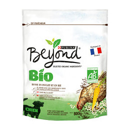 Croquettes bio Chien Riche, Poulet Riz 800g