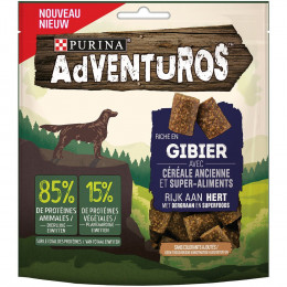 Snacks Chien adulte Gibier aux céréales super-aliments 90g