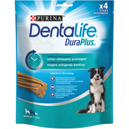 Snacks Chien adulte moyen DuraPlus, 4 bâtonnets 197g