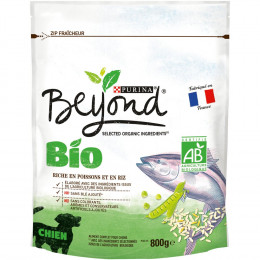 Croquettes bio Chien, Saumon 800g