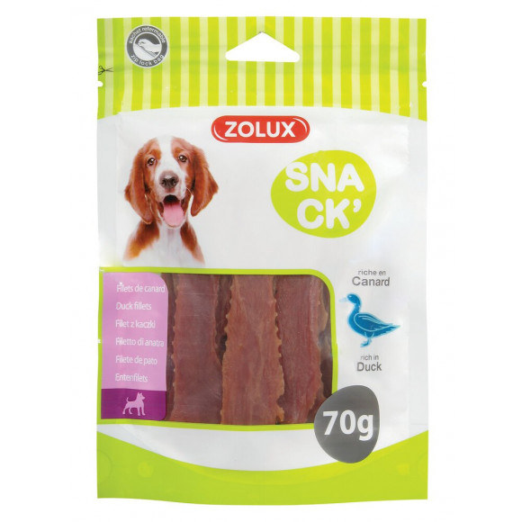 Frinadises chien aux filet de canard 70g
