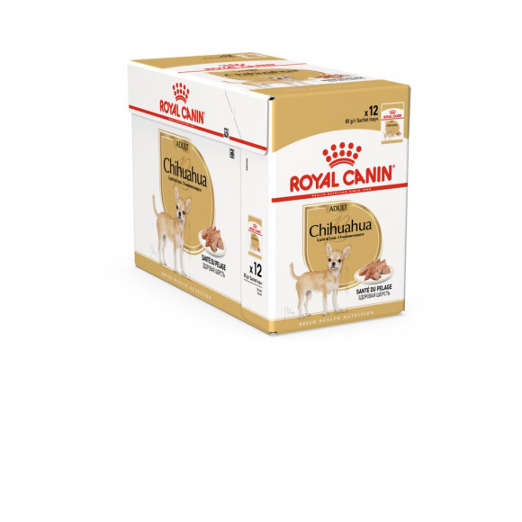 Aliment chien CHIHUAHUA ADULT EN MOUSSE 12X85G