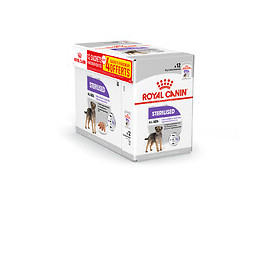 Aliment chien STERILISED MOUSSE CHIEN TOUTE TAILLE STERILISE 12X85G