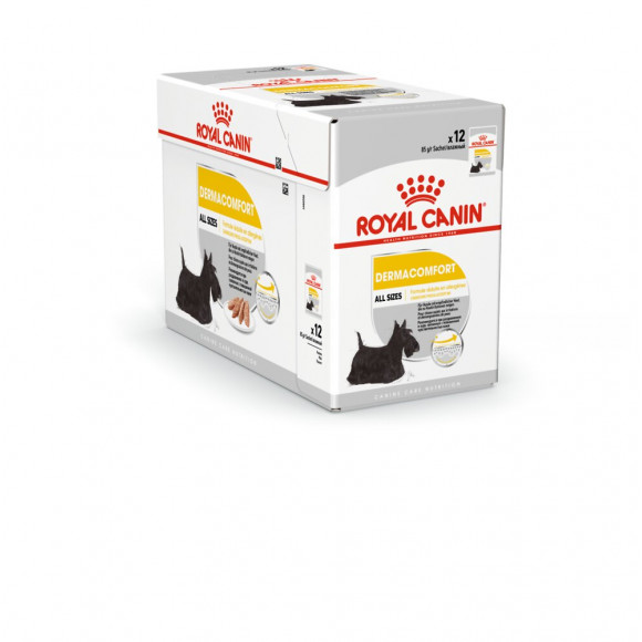 Aliment chien DERMACOMFORT MOUSSE 12x85g