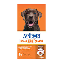 Croquettes à la volaille et aux céréales pour grand chien 15kg