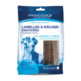 Lamelles à mâcher FRANCODEX grand chien 490g