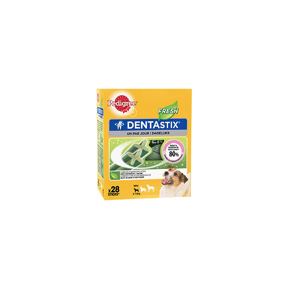 Friandise soin dentaire PEDIGREE DentaStix fresh petit chien 28 sticks