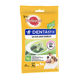 Friandises soin dentaire PEDIGREE DentaStix fresh petit chien 7 sticks