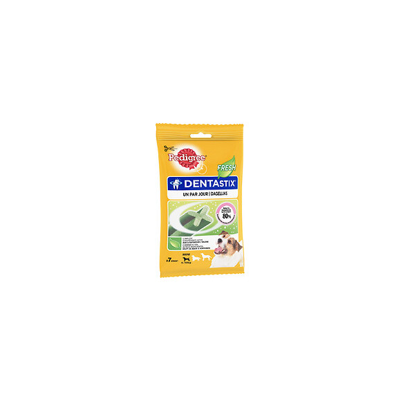 Friandises soin dentaire PEDIGREE DentaStix fresh petit chien 7 sticks