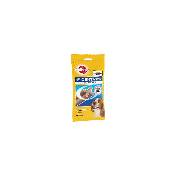 Bâtonnets à mâcher PEDIGREE Dentastix moyen chien 7 sticks 180g