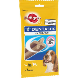 Bâtonnets à mâcher PEDIGREE Dentastix moyen chien 7 sticks 180g