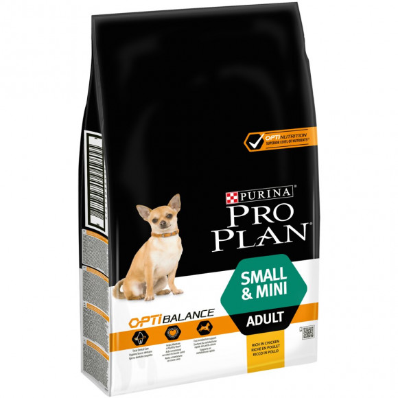 Croquettes petit chien adulte PURINA Pro Plan adulte - Poulet - 7kg