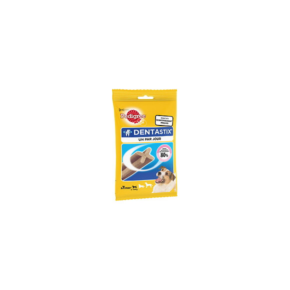 Bâtonnets à mâcher PEDIGREE Dentastix petit chien 7 sticks 110g