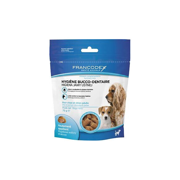 FRIANDISE BUCCO DENTAIRE CHIEN 70 G