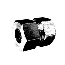 Raccord égal pour tubes d16mm femelle 20x27mm