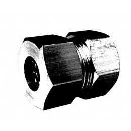 Raccord égal pour tubes d16mm femelle 20x27mm