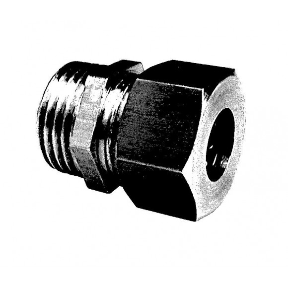 2 raccords égaux pour tubes d18mm mâle 20x27mm