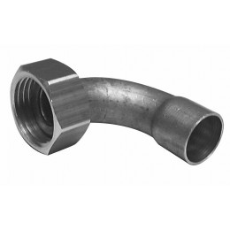 Raccors coudé avec écrou pour tube d14mm