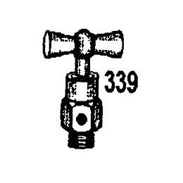 Purgeur à manette 8x13mm en laiton