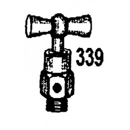 Purgeur à manette 8x13mm en laiton