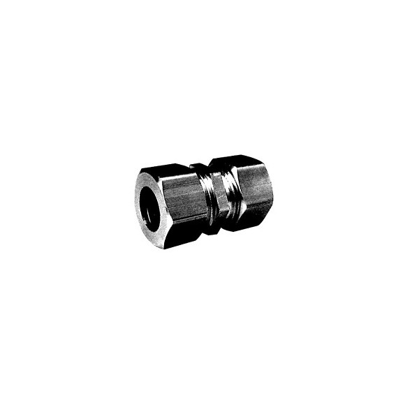 2 raccords droits pour tubes d18mm