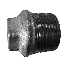 Bouchon galva mâle 15x21mm