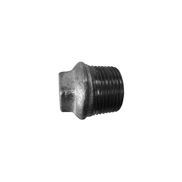 Bouchon galva mâle 15x21mm