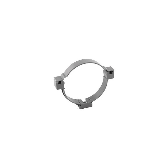 Collier de fixation sans vis PVC évacuation D.80