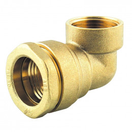 Coude laiton 90° taraudé D.25x3/4